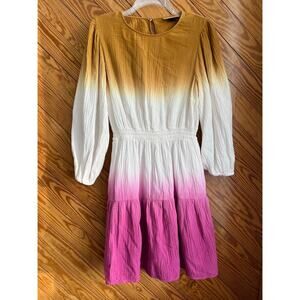 Universal Thread Ombré Dip Dye Dress Boho